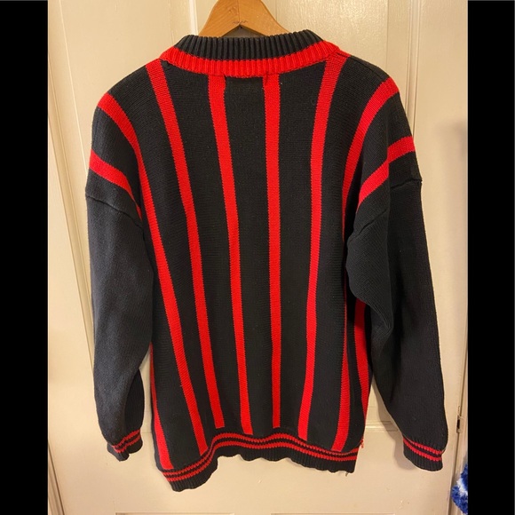 Vintage Michel sport ski chunky knit Crewneck - Picture 2 of 4